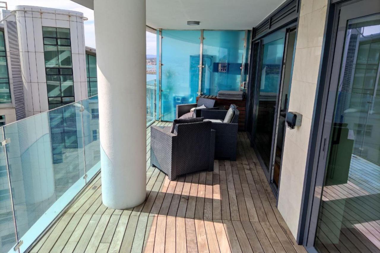 Seaside Serenity Oasis - High Floor - Stunning Views Gibraltar Luaran gambar